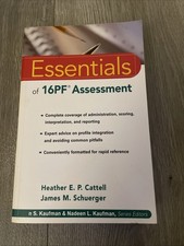 Essentials of 16PF Assessment