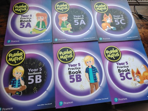 Power maths year text - year, books