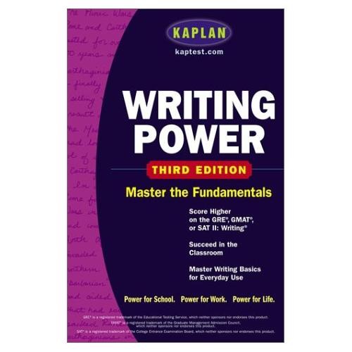 Kaplan writing power score - kaplan, power: