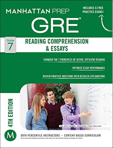 Gre reading comprehension - reading,