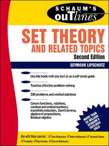 Schaum outline set theory - schaum's, of