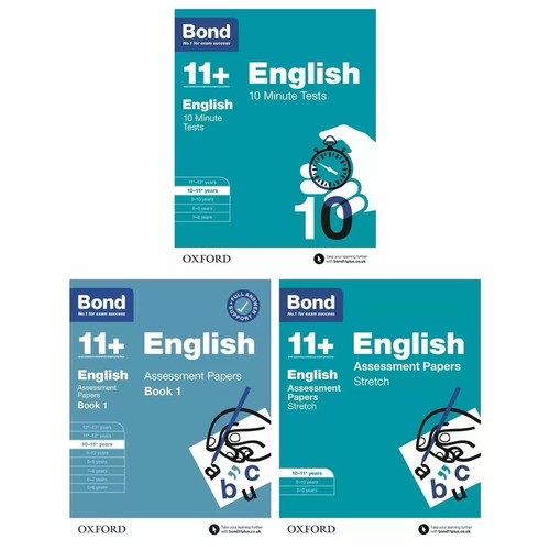 Bond english books - 11+,